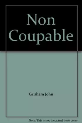 Couverture du produit · Non coupable
