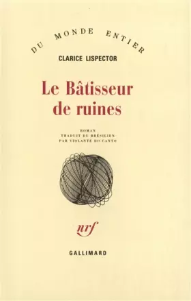 Couverture du produit · Le Bâtisseur de ruines
