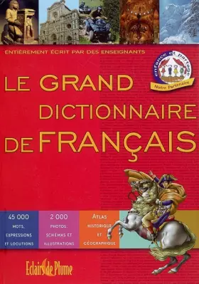 Couverture du produit · Le grand dictionnaire de français