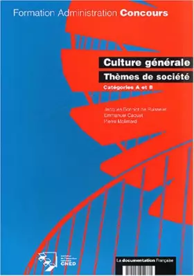 Couverture du produit · Culture générale, thèmes de société, catégorie A et B
