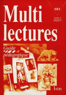 Couverture du produit · Multilectures, CE1. Guide pédagogique