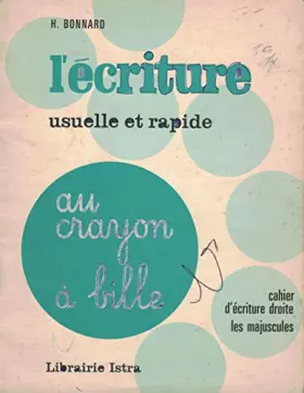 Couverture du produit · L'Ecriture Usuelle Et Rapide