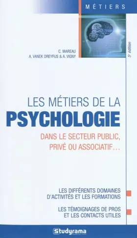 Couverture du produit · Les métiers de la psychologie