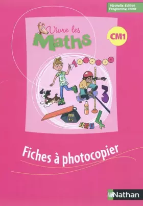 Couverture du produit · Vivre les maths CM1