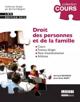 Couverture du produit · Droit des personnes et de la famille, 2ème Ed.