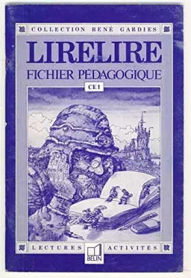 Couverture du produit · Lirelire, CE 1. Livre du maître