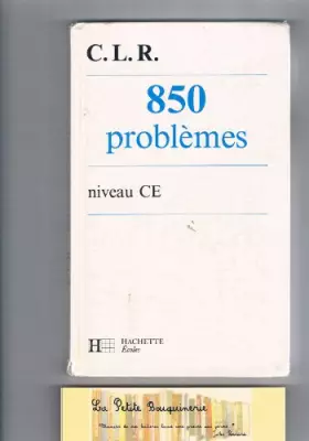 Couverture du produit · 850 problèmes : Niveau CE