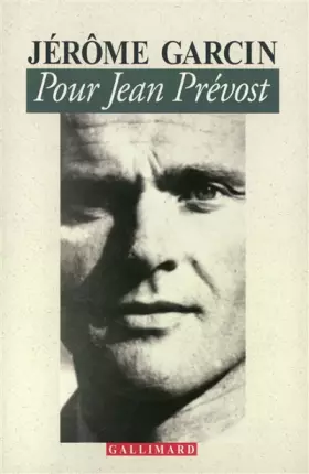 Couverture du produit · Pour Jean Prévost