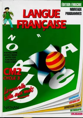 Couverture du produit · Nouvelle balle aux mots, CM2, élève