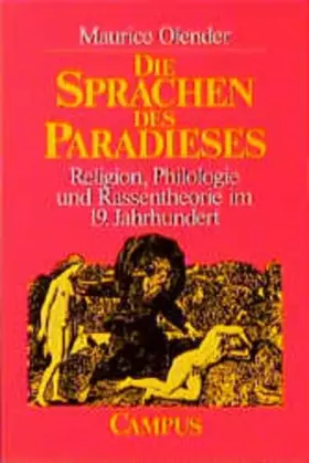 Couverture du produit · Die Sprachen des Paradieses: Religion, Philologie und Rassentheorie im 19. Jahrhundert