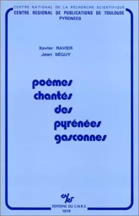 Couverture du produit · Poèmes chantés des Pyrénées Gasconnes