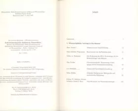 Couverture du produit · Berlin-Brandenburgische Akademie Der Wissenschaften V 1
