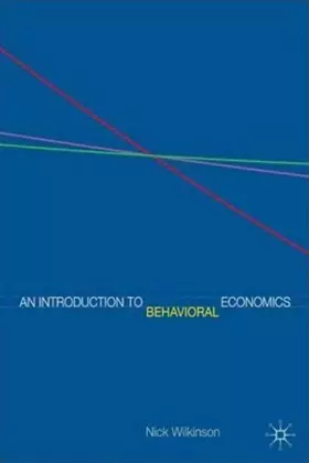 Couverture du produit · An Introduction to Behavioral Economics