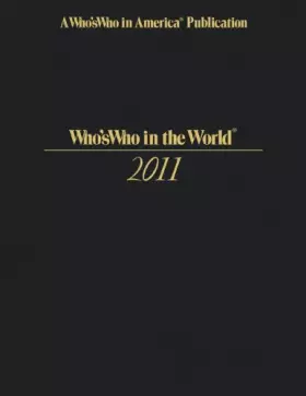 Couverture du produit · Who's Who in the World 2011