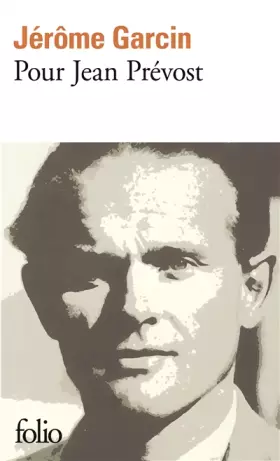 Couverture du produit · Pour Jean Prévost