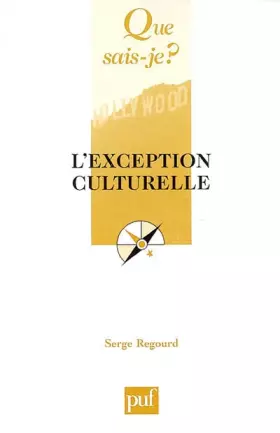 Couverture du produit · L'Exception culturelle