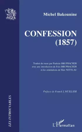 Couverture du produit · CONFESSION (1857)