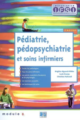 Couverture du produit · Pédiatrie, pédopsychiatrie et soins infirmiers