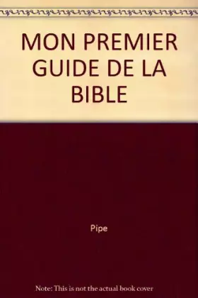 Couverture du produit · Mon premier guide de la bible