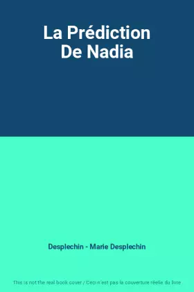 Couverture du produit · La Prédiction De Nadia