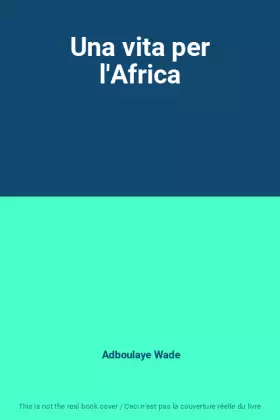 Couverture du produit · Una vita per l'Africa