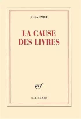Couverture du produit · La cause des livres