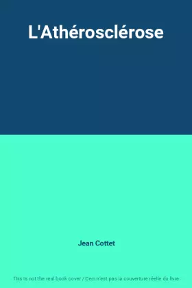Couverture du produit · L'Athérosclérose