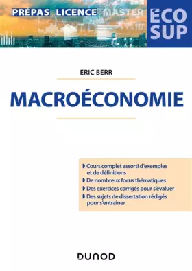 Couverture du produit · Macroéconomie