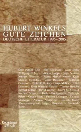 Couverture du produit · Gute Zeichen: Deutsche Literatur 1995 - 2005