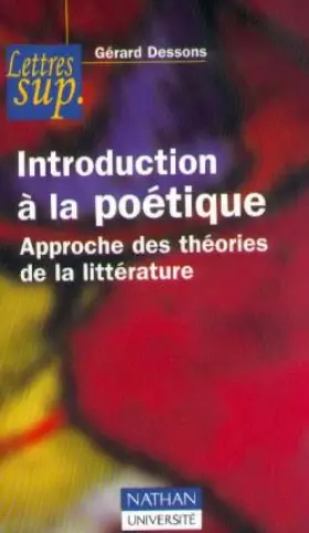 Couverture du produit · Introduction à la poétique : Approche des théories de la littérature