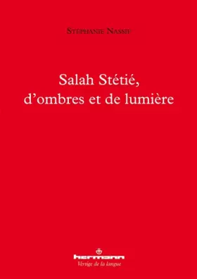 Couverture du produit · Salah Stétié, d'ombres et de lumière (HR.VERTIG.LANGU)