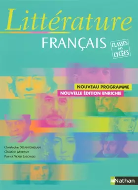 Couverture du produit · Littérature français : Classe des lycées