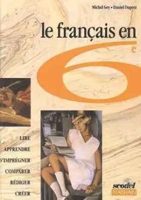 Couverture du produit · Scodel, le français en 6e. Livre de l'élève