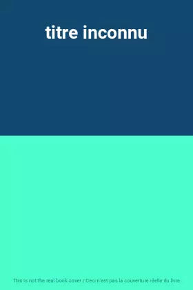 Couverture du produit · titre inconnu