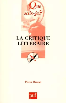 Couverture du produit · La Critique littéraire