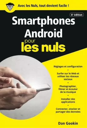 Couverture du produit · Smartphones Android pour les Nuls poche, 6e éd.