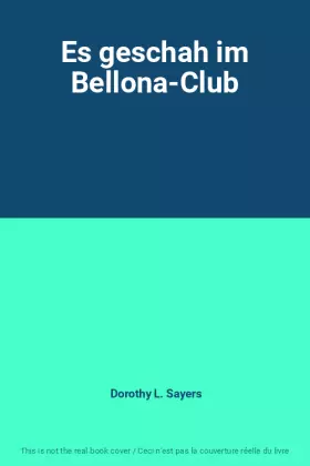 Couverture du produit · Es geschah im Bellona-Club