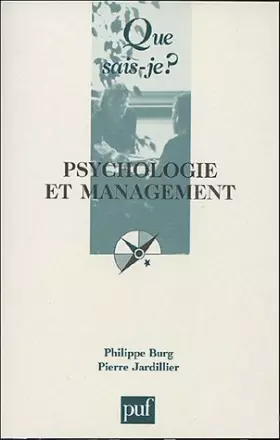 Couverture du produit · Psychologie et management
