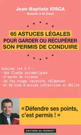Couverture du produit · 65 astuces légales pour garder ou récupérer son permis de conduire