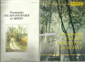 Couverture du produit · Promenades d'alain-fournier en berry