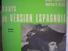 Couverture du produit · Cours de version espagnole