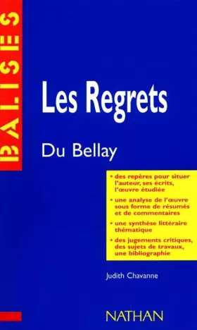 Couverture du produit · "Les regrets", Du Bellay : Des repères pour situer l'auteur...
