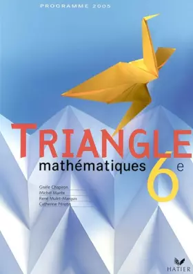 Couverture du produit · Mathématiques 6e : Programme 2005