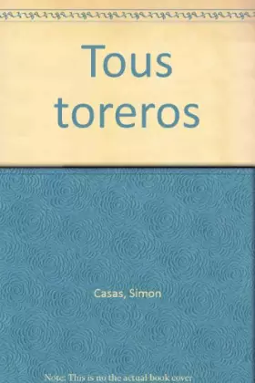 Couverture du produit · tous toreros