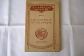 Couverture du produit · Les aventures de telemaque, tome i, livres i-ix (extraits)