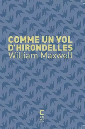 Couverture du produit · Comme un vol d'hirondelles