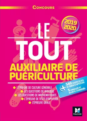 Couverture du produit · Le Tout Auxiliaire de puériculture - Concours AP - 2019-2020 - Préparation intensive