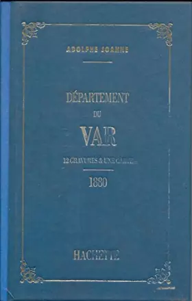Couverture du produit · Géographie du département du Var