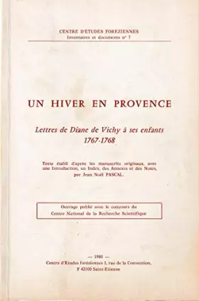 Couverture du produit · Un hiver en Provence