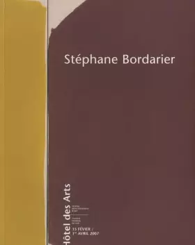 Couverture du produit · Stéphane Bordarier